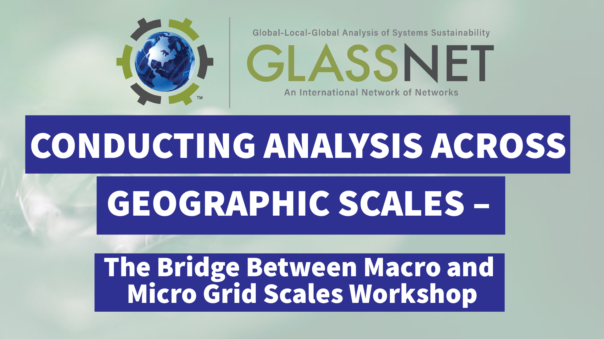Conducting Analysis Workshop Cover Image
